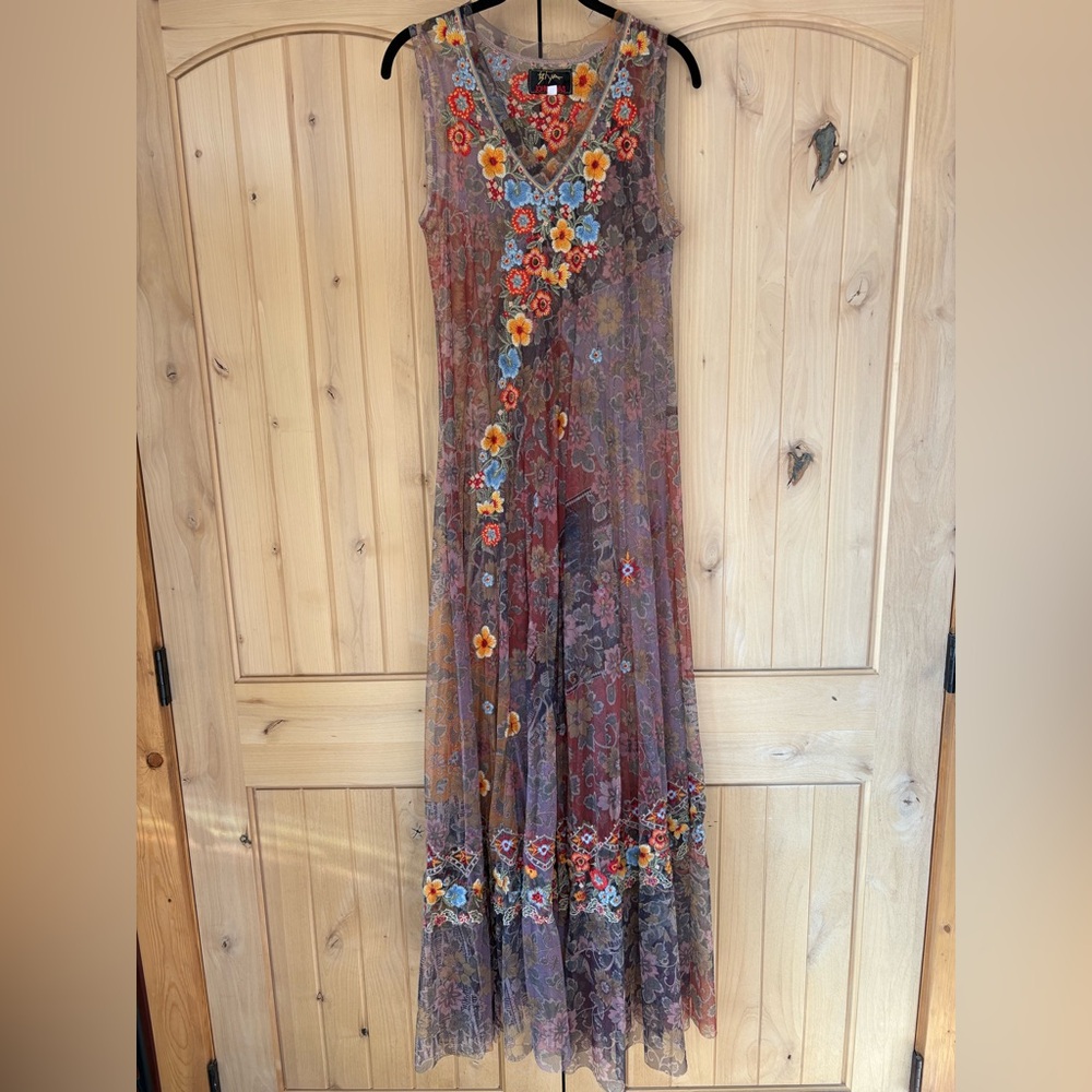 Johnny Was Biya Merkava Maxi Dress - Picture 2 of 16